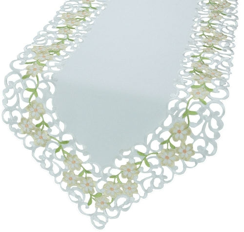 XD8073 Spring Garden Table Runner