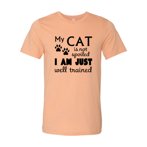 DT0175 My Cat Is Not Spoiled Shirt - ZYTU