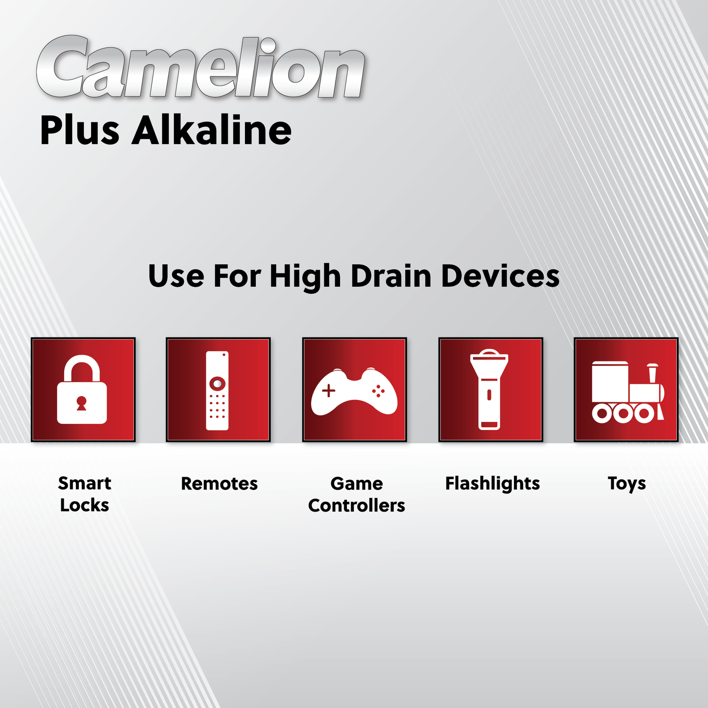 Camelion C Plus Alkaline Plastic Tub of 4