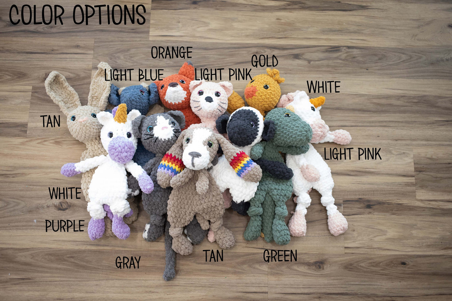 Crochet Puppy Dog Lovey, Crochet Stuffed Animal, Amigurumi Puppy - ZYTU