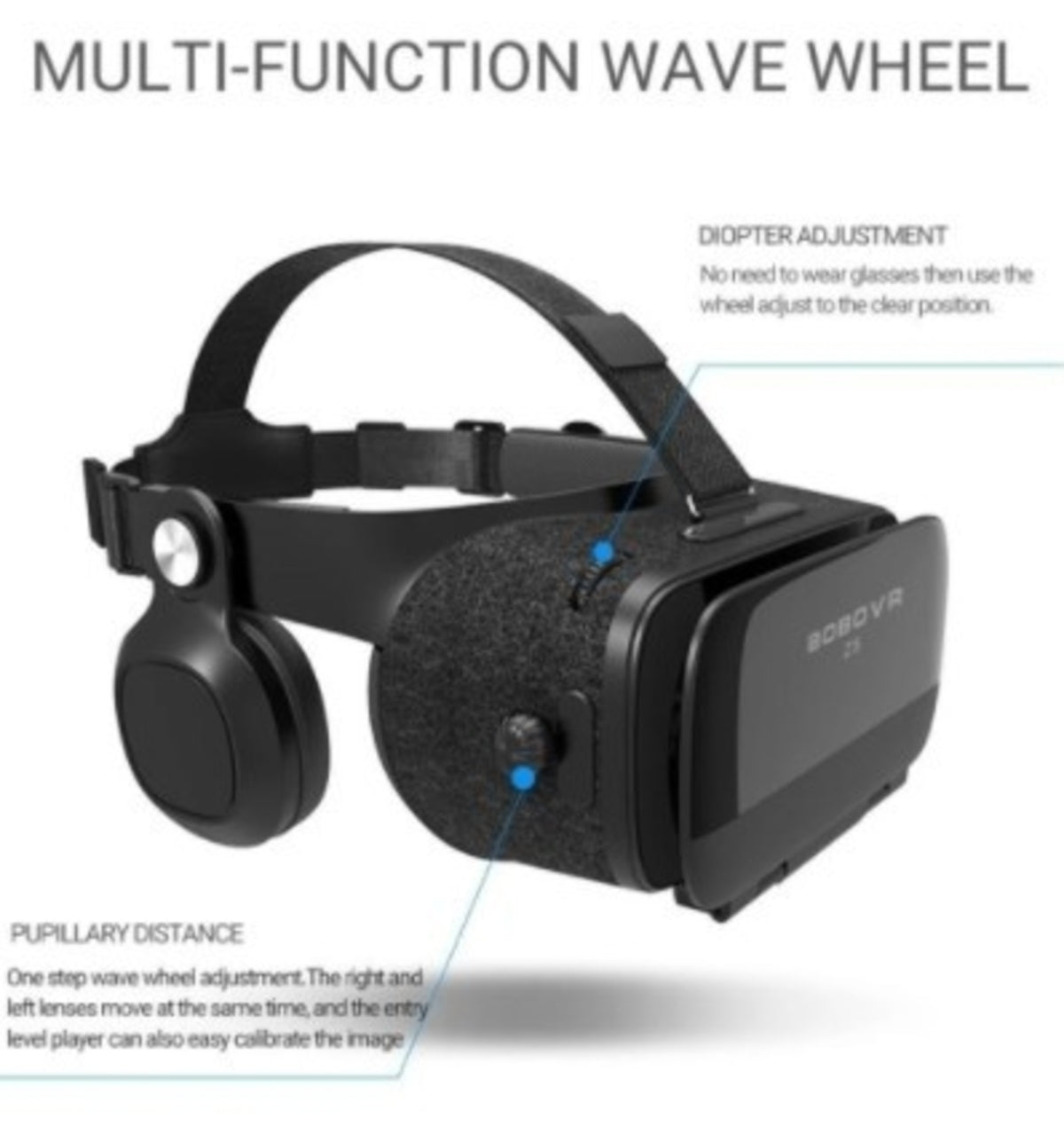 Dragon VR Gaming 3D Stereo Headset with Bluetooth Gaming Controller - ZYTU