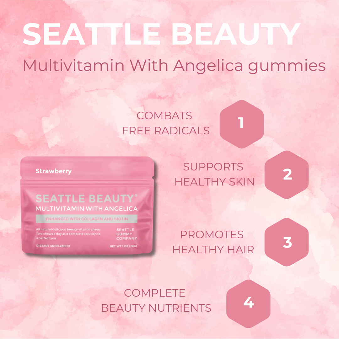 Multivitamin Gummy with Angelica Strawberry 12-Pack - ZYTU