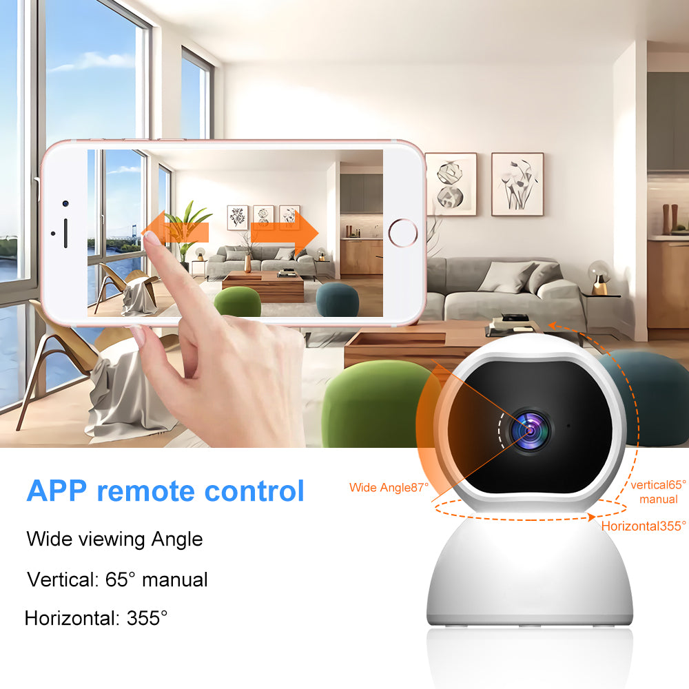 1080P Home Security Indoor Wireless IP Camera - ZYTU