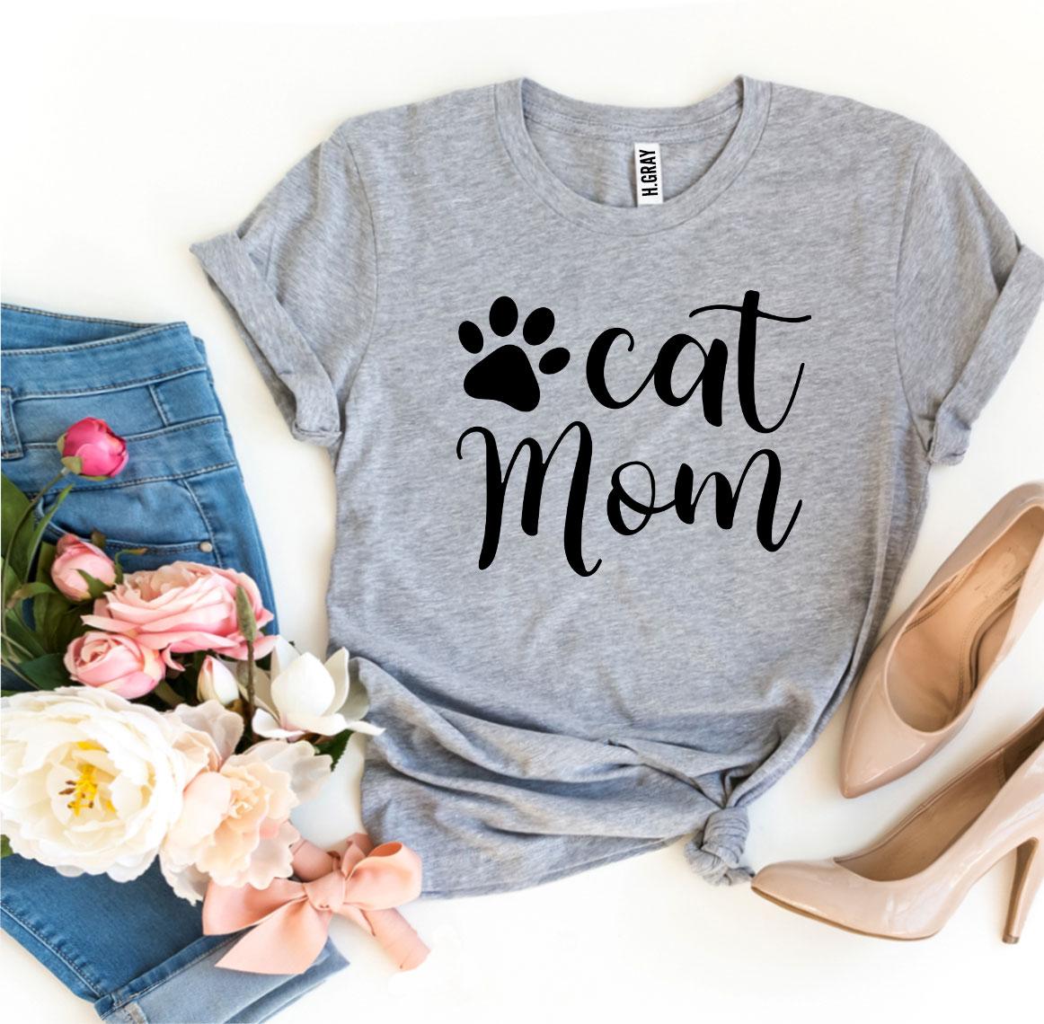 Cat Mom T-shirt - ZYTU