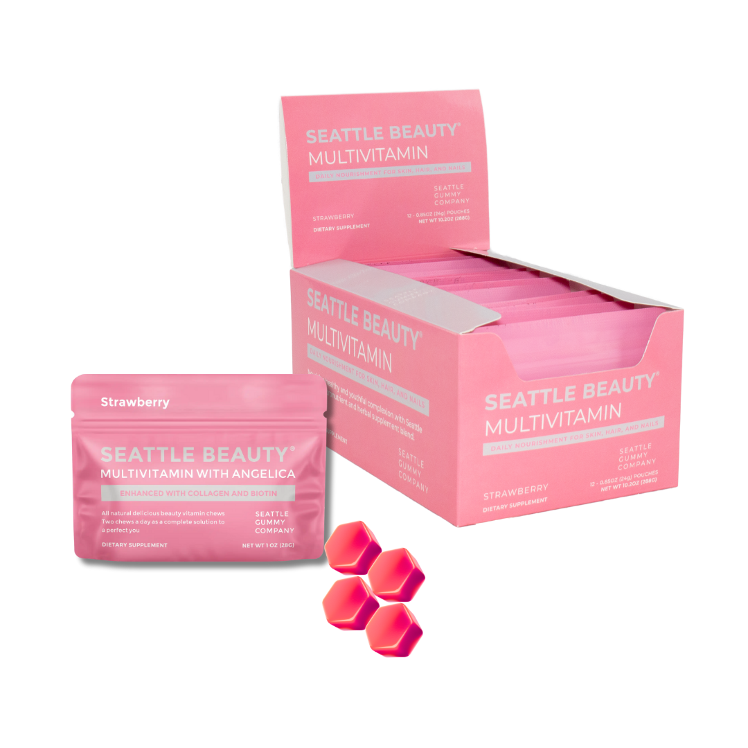 Multivitamin Gummy with Angelica Strawberry 12-Pack - ZYTU