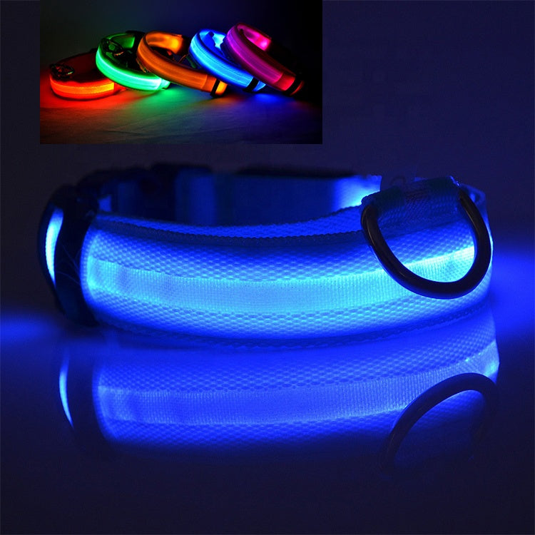 USB RECHARGEABLE LED PET DOG COLLAR - ZYTU