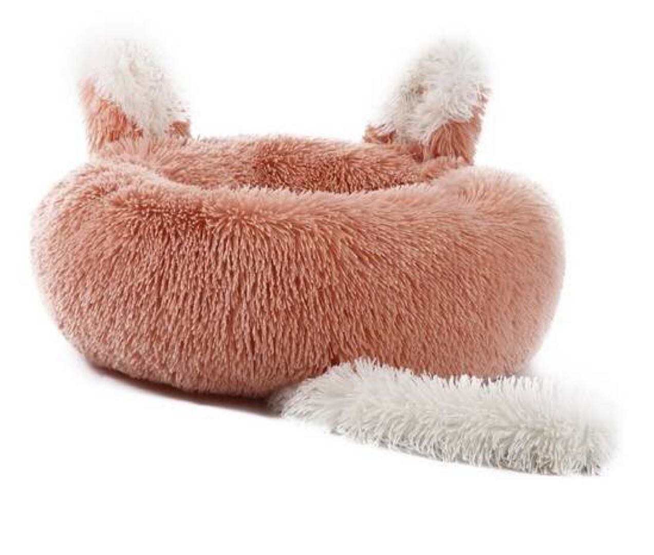 Fast Shipping Plush Pet Bed with Ears and Tail for Cats and Small Dogs - ZYTU