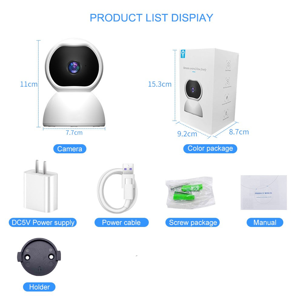 1080P Home Security Indoor Wireless IP Camera - ZYTU