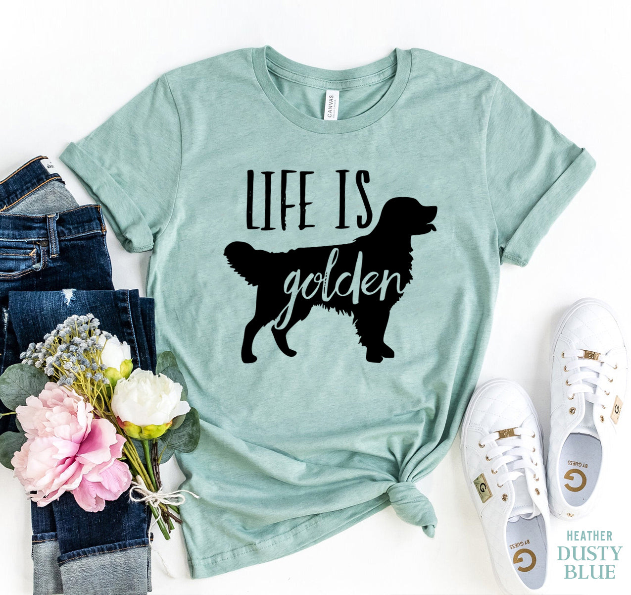 Life Is Golden T-shirt - ZYTU