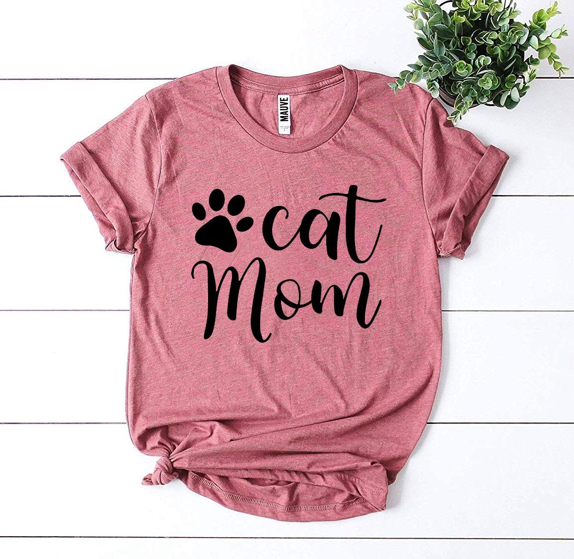 Cat Mom T-shirt - ZYTU