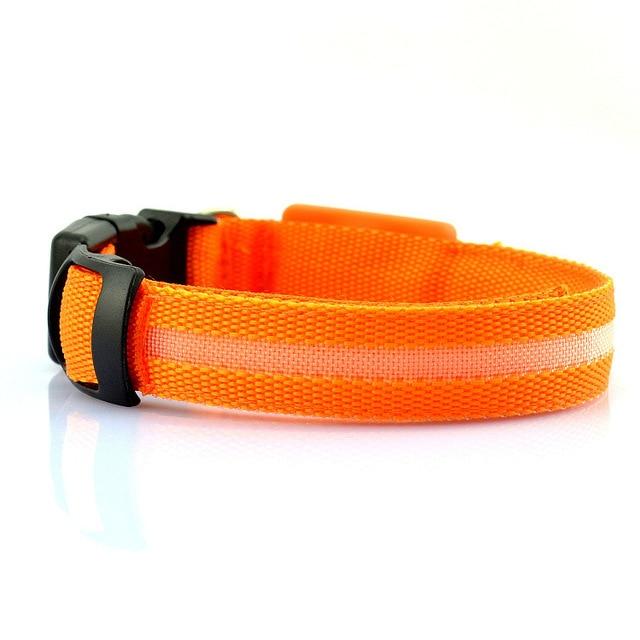 USB RECHARGEABLE LED PET DOG COLLAR - ZYTU
