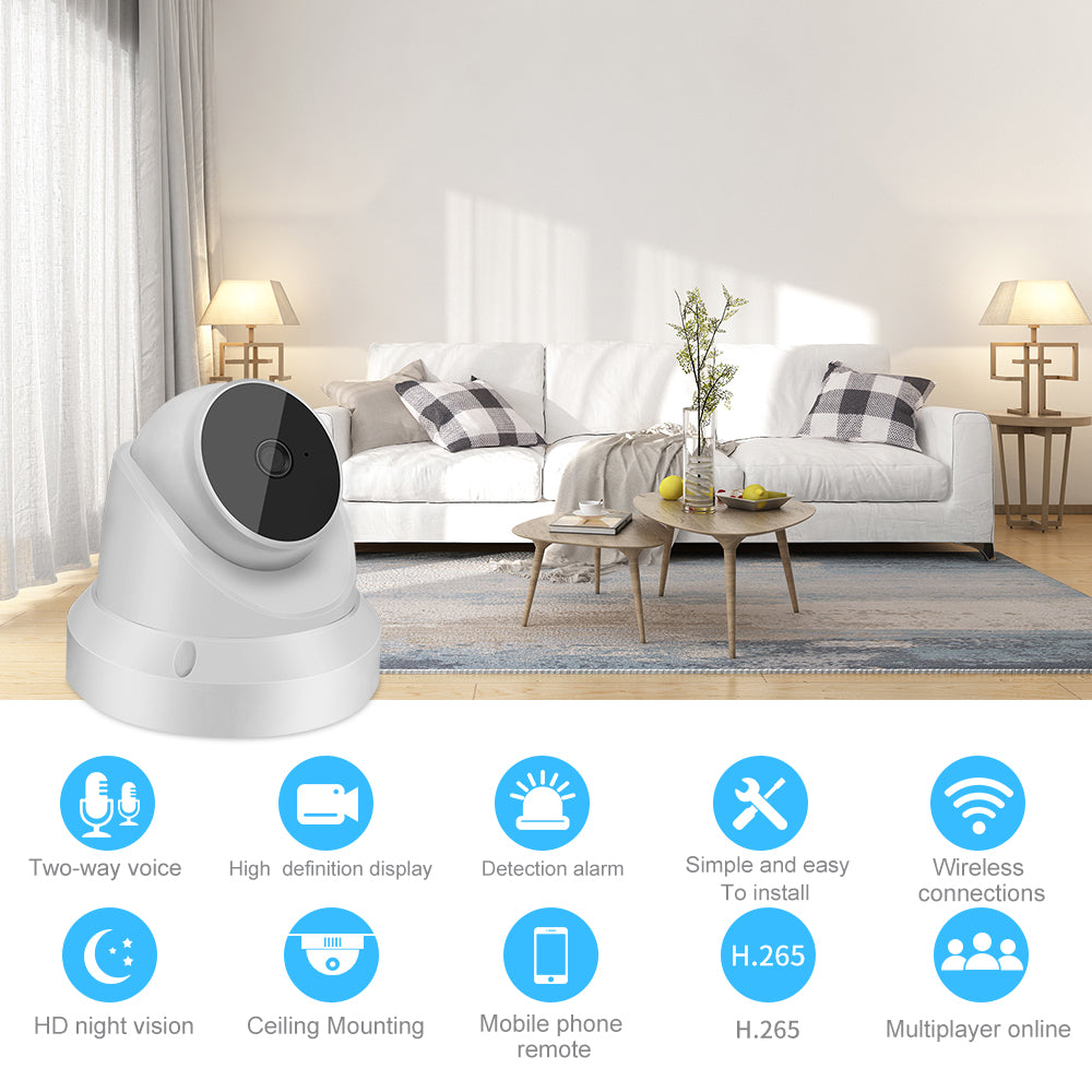 IP WiFi Camera Baby Monitor Home Security Camera - ZYTU