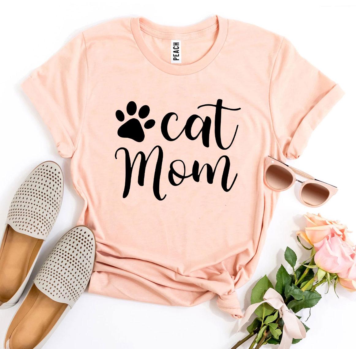 Cat Mom T-shirt - ZYTU