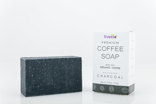 Activated Charcoal - Premium Coffee Soap Bar - ZYTU