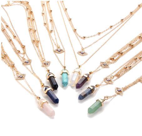 All Seeing Eye Multilayer Necklace - ZYTU
