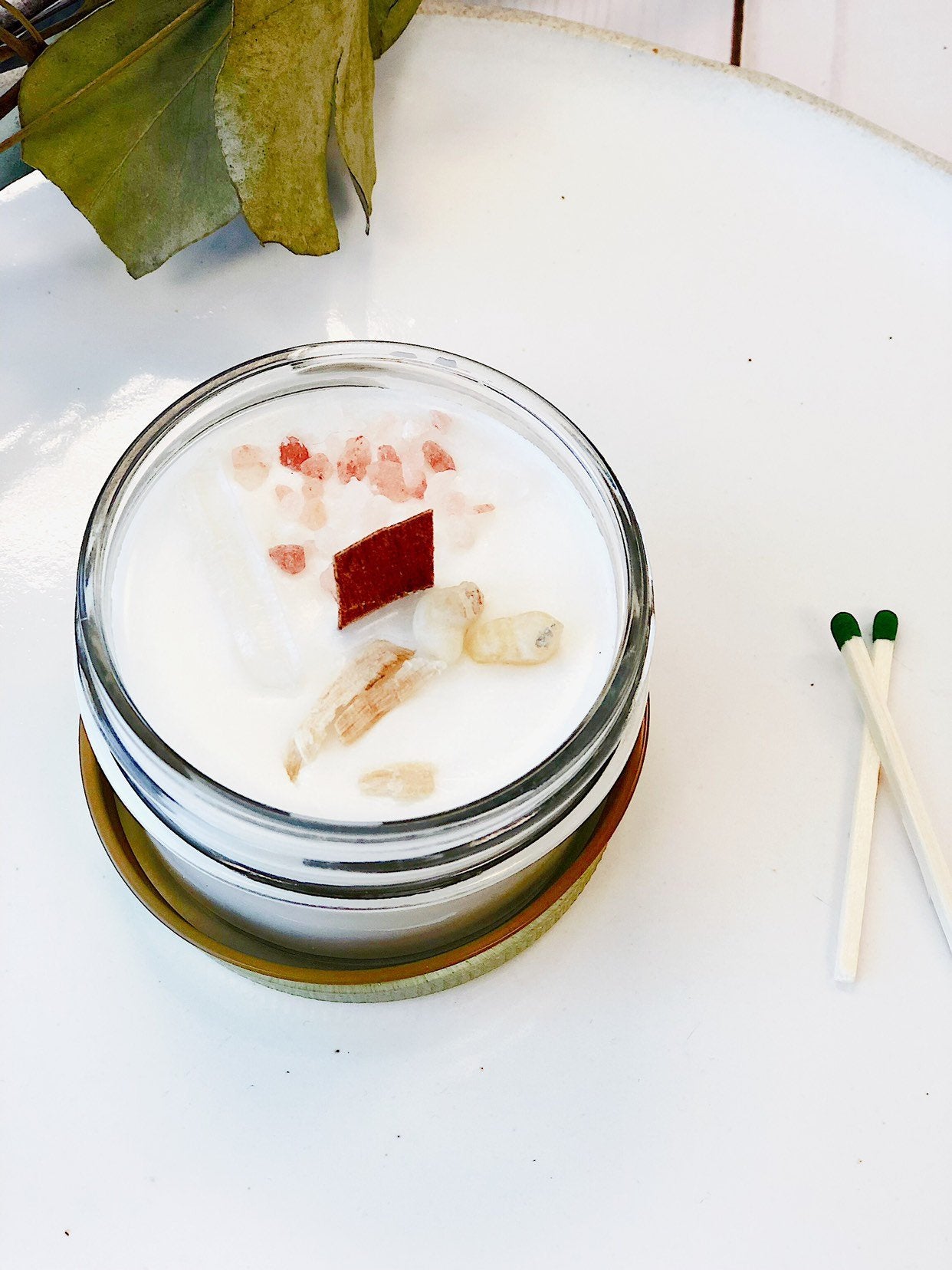 Space Clearing Candle/ Intention Candle / Organic Soy Candle / Candle - ZYTU