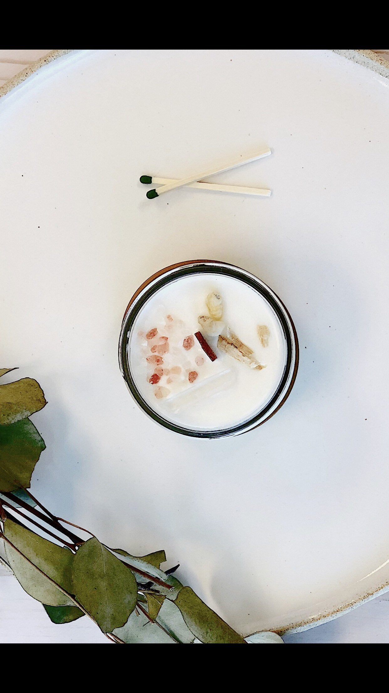 Space Clearing Candle/ Intention Candle / Organic Soy Candle / Candle - ZYTU