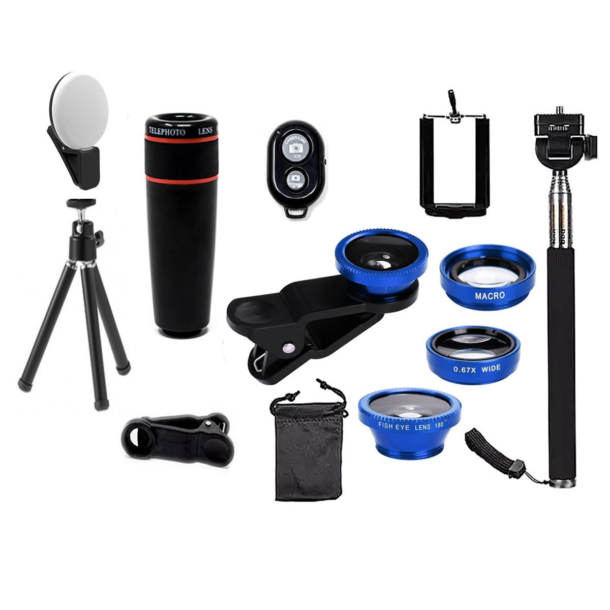 11 in 1 Smartphone Camera Lens Kit - ZYTU