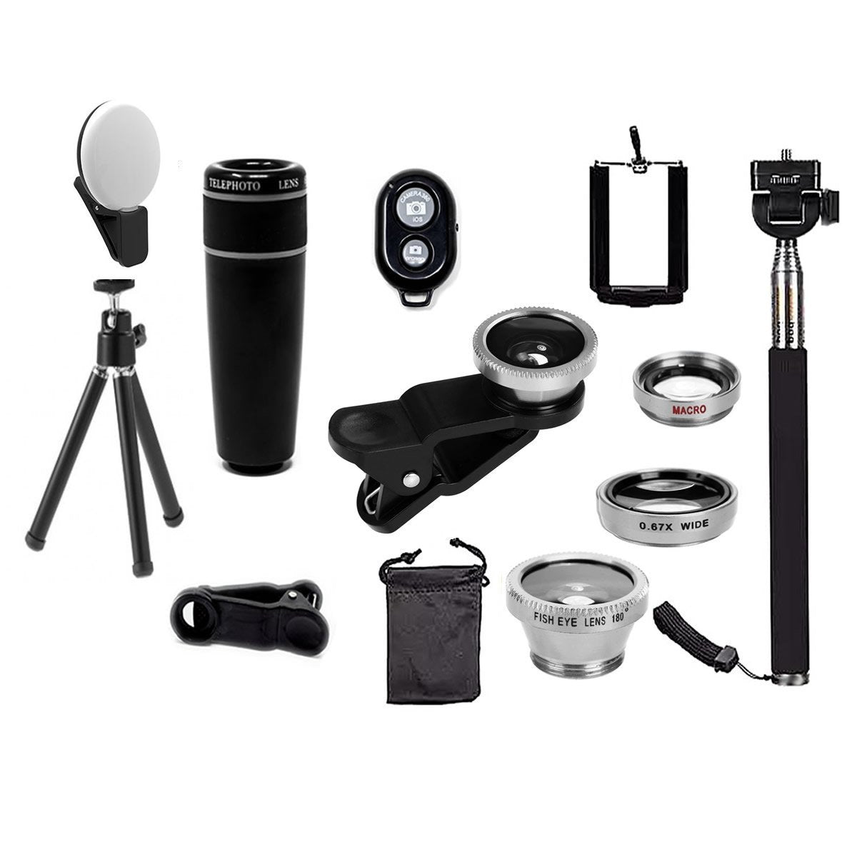 11 in 1 Smartphone Camera Lens Kit - ZYTU