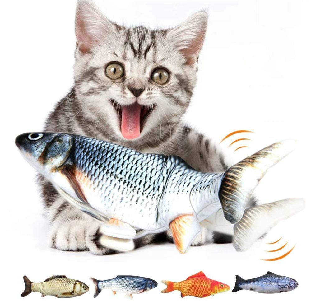 Electric Flipping Fish Toy for Cats - ZYTU
