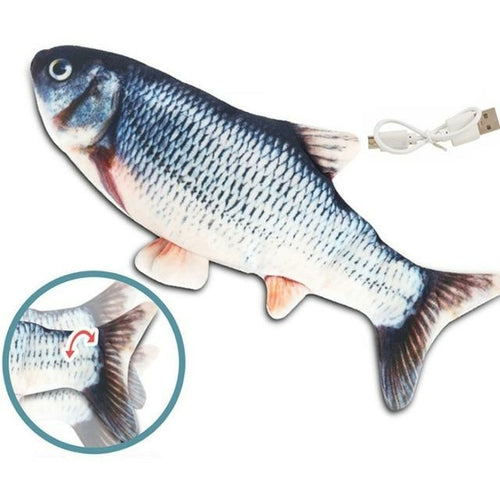Electric Flipping Fish Toy for Cats - ZYTU