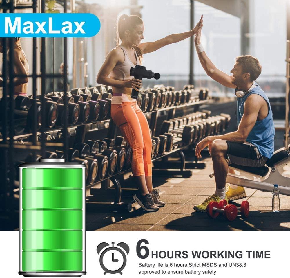 30 Speeds Premium 6 Heads Handheld Massager - ZYTU