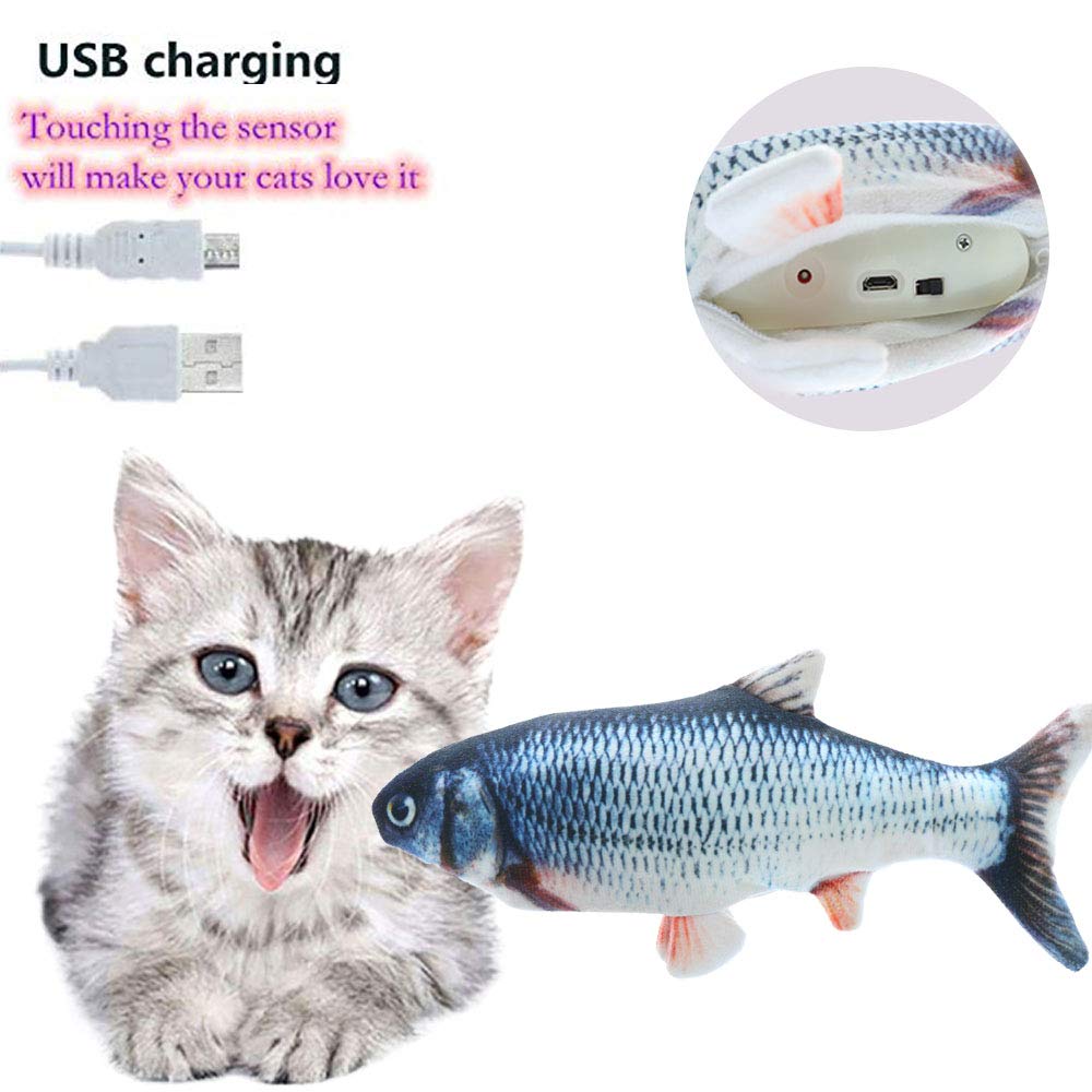 Electric Flipping Fish Toy for Cats - ZYTU