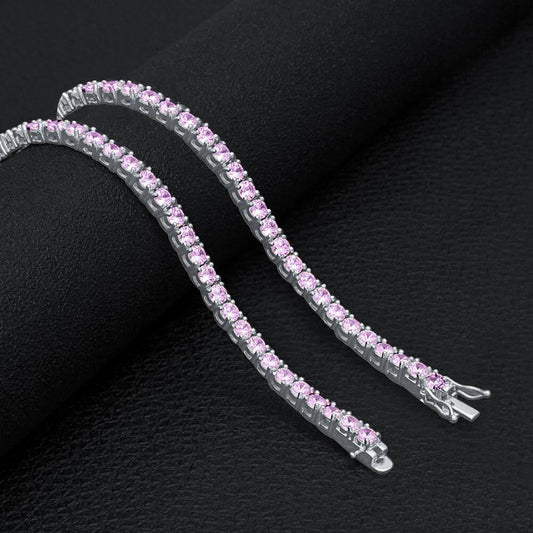 "Shine Bright with Our Sparkle 3mm 925 Tennis Choker - The Perfect Accessory for Any Occasion!"