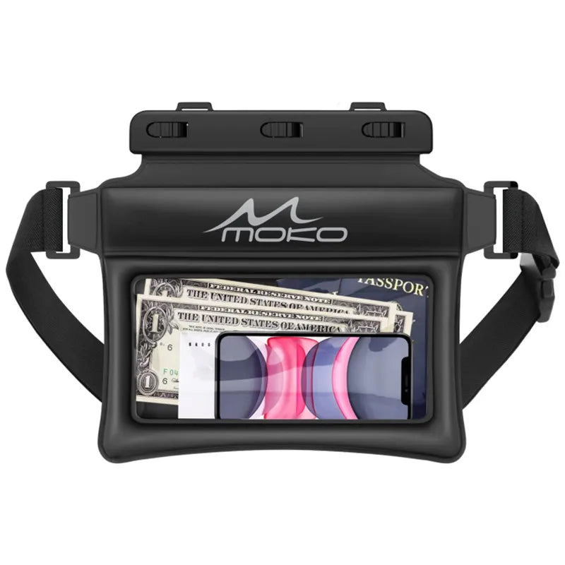 "Exploring the Versatility and Convenience of our Waterproof Fanny Pack Phone Pouch"