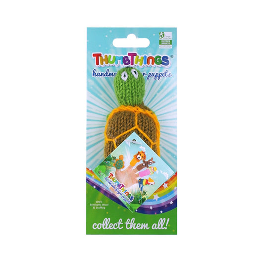 "Unleash Your Child's Imagination with Our Adorable Tortoise Finger Puppet - A Must-Have for Playtime!"