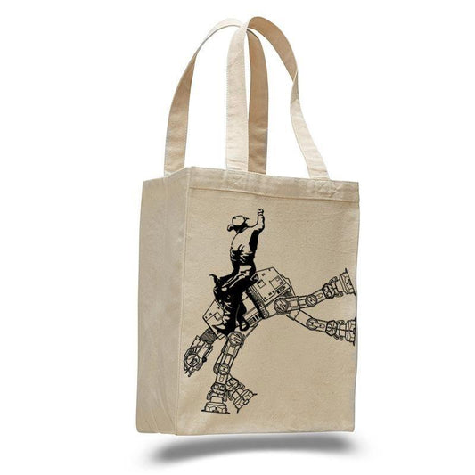 "Unleash Your Inner Jedi with our Star Wars AT-AT Rodeo Tote Bag - Perfect for Every Fan!"