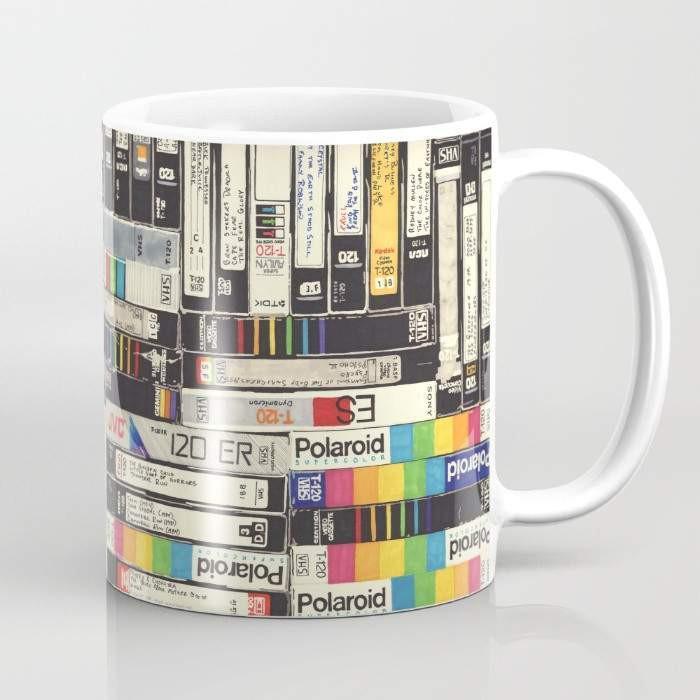 "Unleash Nostalgia with our VHS Printed Mug - The Perfect Addition to Your Retro Collection!"