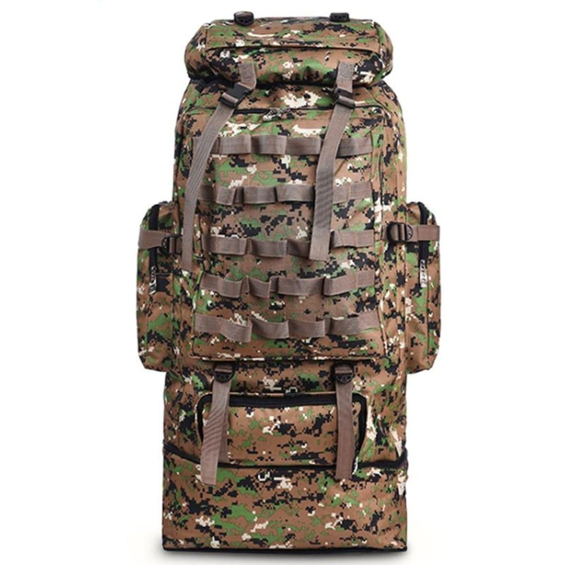 "Conquer the Great Outdoors with our Waterproof 100L Camping Backpack - A Must-Have for Hikers and Adventurers!"