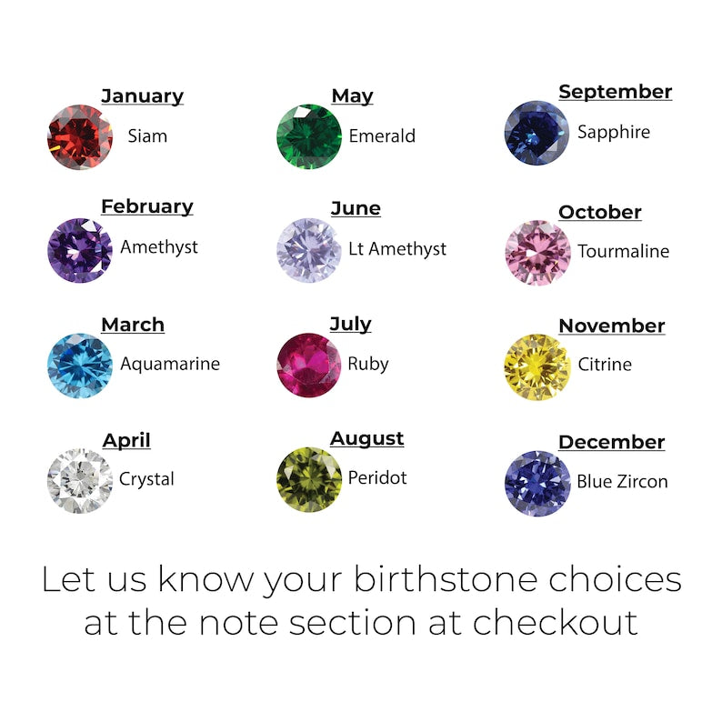 Fingerprint Necklace, Fingerprint Jewelry With Birthstone - ZYTU